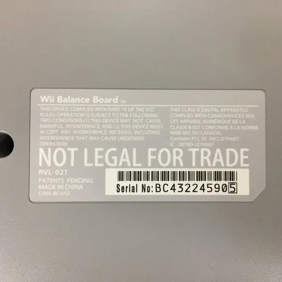 Nintendo Wii Balance Board RVL 021 - Picture 10 of 10